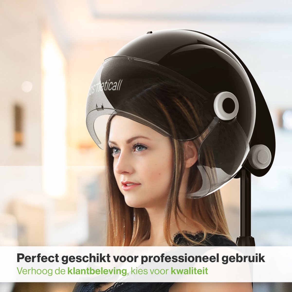 Professionele Droogkap - Haardroogkap - Droogkappen - Haardroger met Droogkap - Haardroger Kap - Fohn Kap - ION Technologie — afbeelding 7