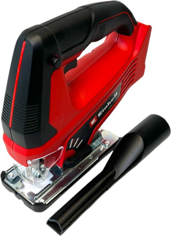 Einhell Accu Decoupeerzaag TC-JS 18 Li Solo - Power X-Change - 18 V/Li-ion - Slaghoogte: 20 mm - Versteksneden: max. 45° - Incl. zaagblad - Excl. accu en lader