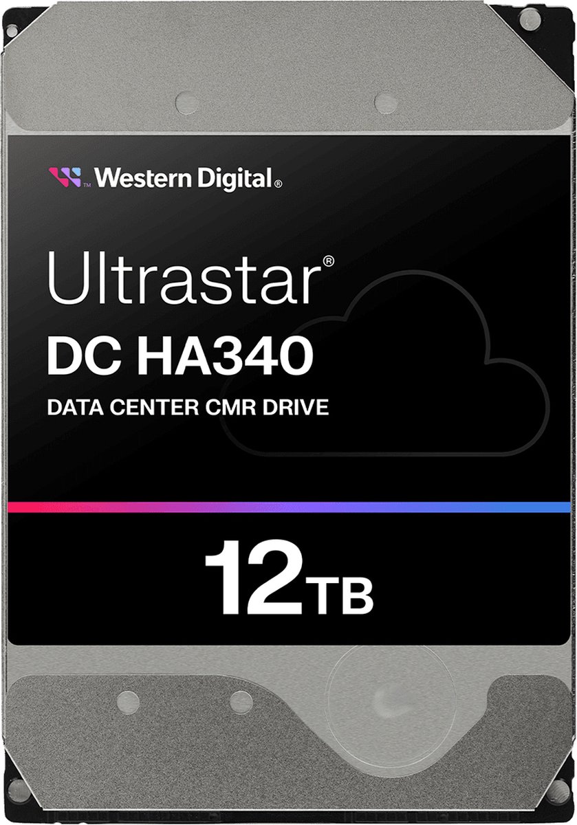 Western Digital Ultrastar DC HC520 - Harde Schijf - 12TB - 3.5 inch - SATA III 6Gb/s - 7200 RPM - 512MB Cache