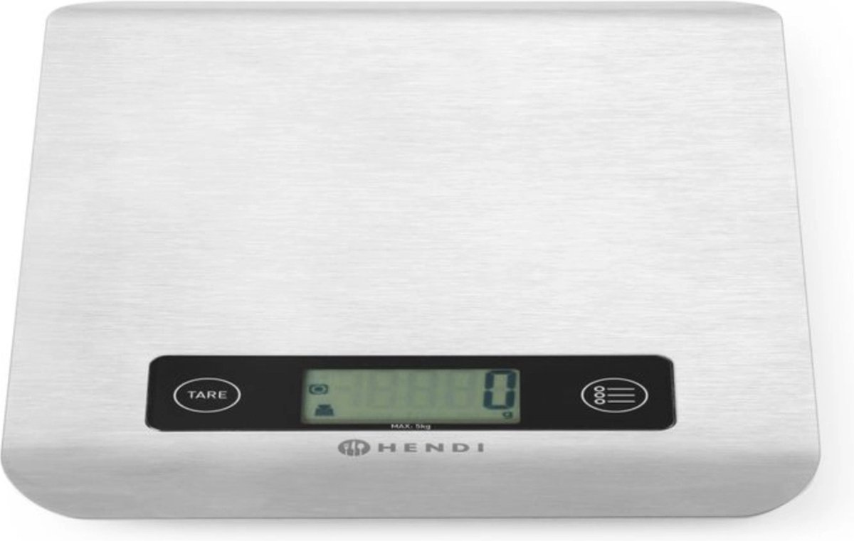 Hendi Keukenweegschaal Kitchen Line ( max. 5kg )