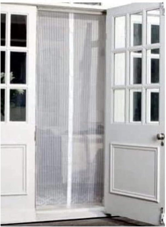 Magnetische hordeur, 95 x 235 cm Gaasdeur sluit