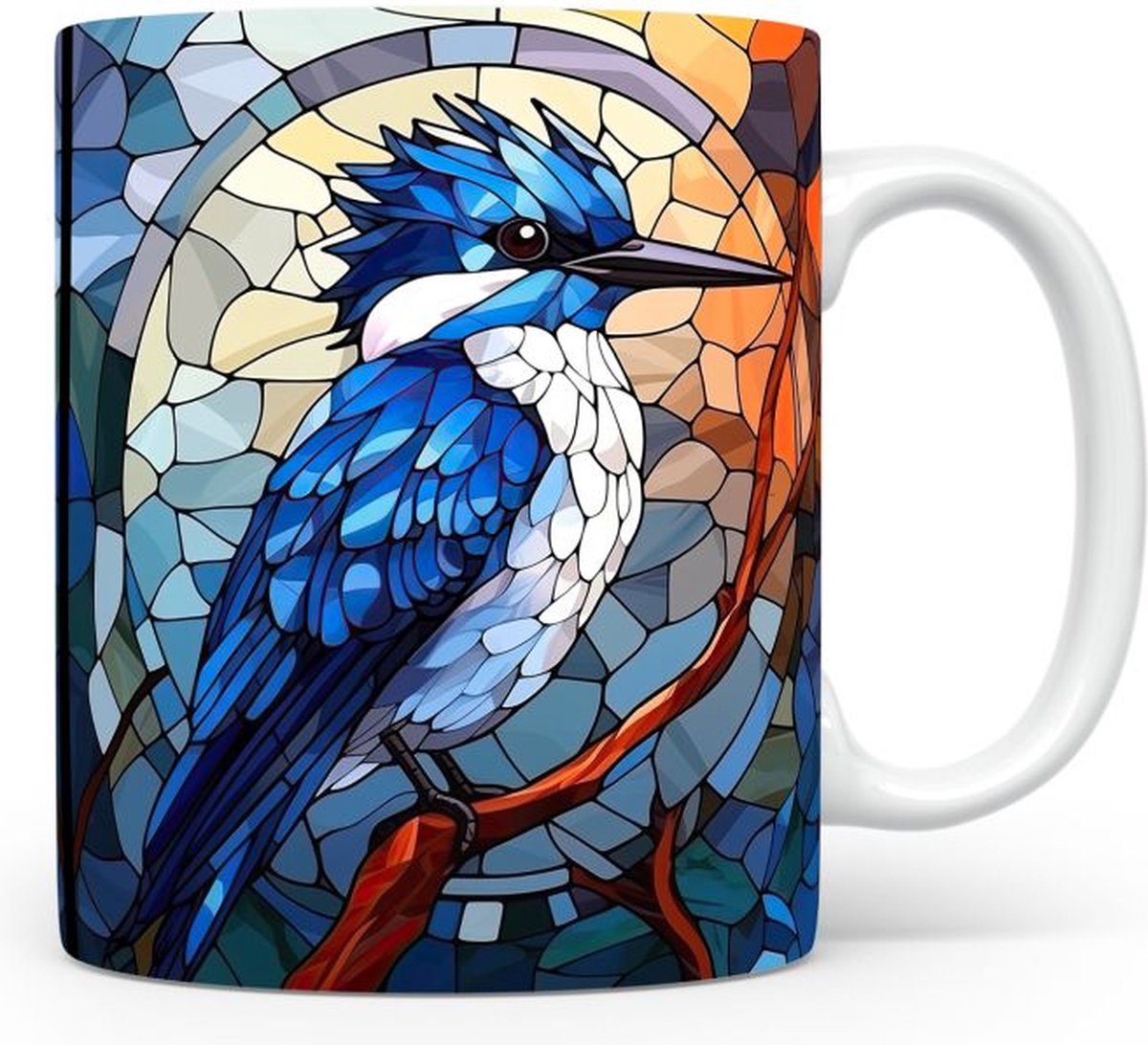Mok met Ijsvogel