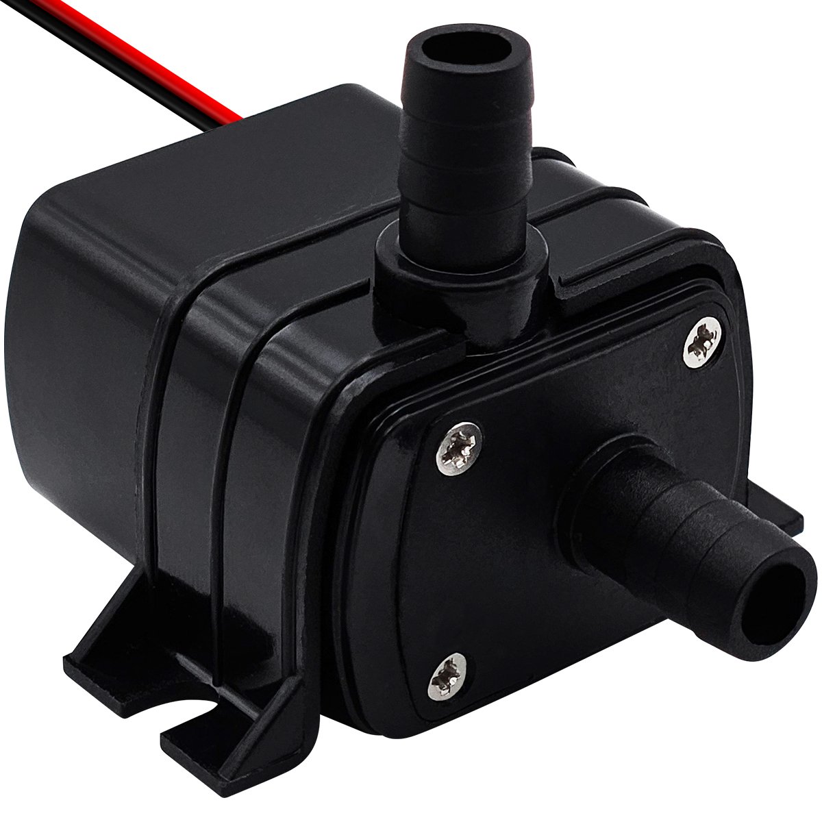 Elektrische Waterpomp - 12V - 240L/uur - 4.8W - DC30E - Zwart
