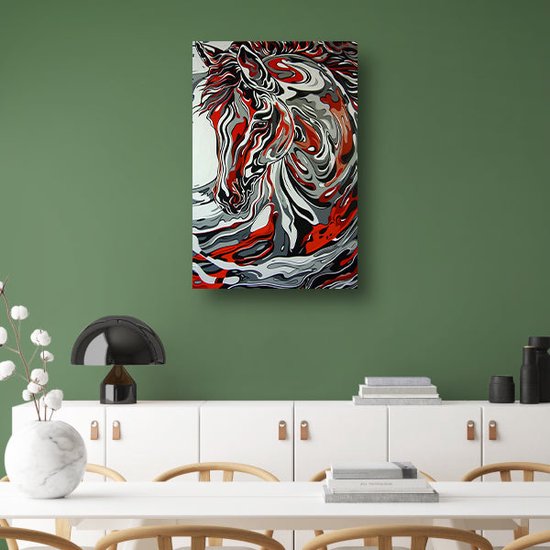 Zebra glas schilderijen - Dieren glasschilderij - Glasschilderij Patronen - Wanddecoratie klassiek - Plexiglas schilderij - Schilderijen & posters acrylglas 60x90 cm