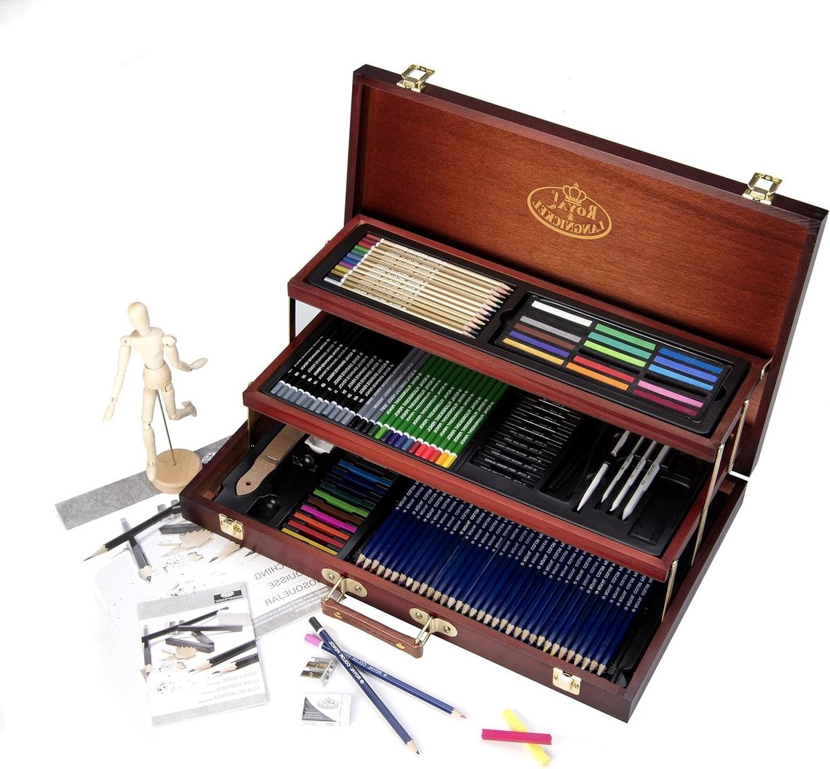 Art8100 Premier Schets- En Tekenset 56.51 x 10.8 x 35.56 cm Meerkleurig Complete Set voor Artiesten Tekendoos