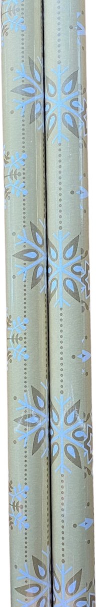 FESTIVE GIFTS Inpakpapier - Cadeaupapier - 200 x 70cm - 2 rollen - Kerst - Luxe Cadeauverpakking - Kleurrijk