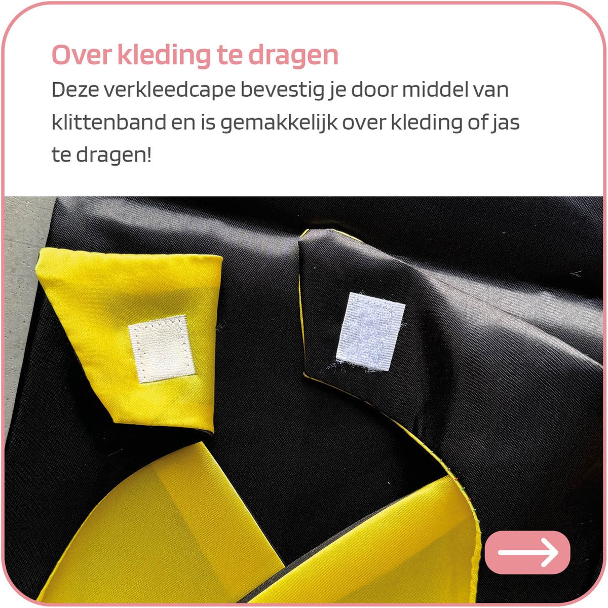 Jobber Toys Superheld verkleedpak Cape + Masker - Superhelden Kostuum — afbeelding 4