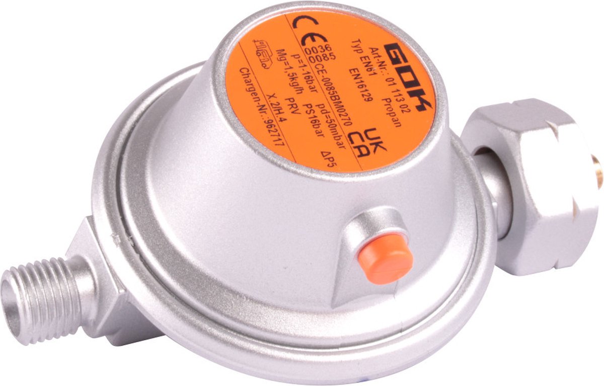 GOK Veiligheidsdrukregelaar met Afblaas 50mb 1/4L