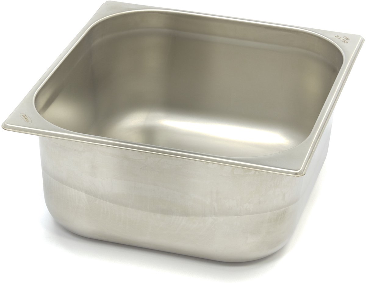 Gastronorm Bak - 2/3 GN - 15 cm Diep - RVS