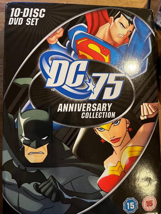 DC 75th Anniversary Collection (10 DVD) Import Zonder Nederlandse Ondertiteling