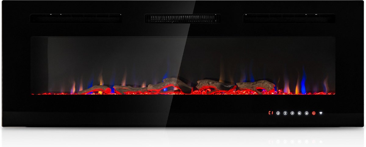 Elektrische sfeerhaard met ingebouwde thermostaat en AB en Wifi 1800W