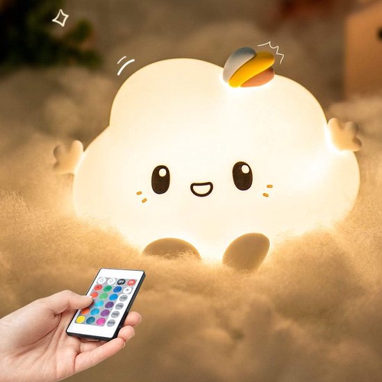 Veilleuse Bébé Veilleuse Enfant, 16 Couleurs Veilleuse Licorne