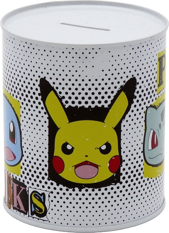 Pokémon - Tirelire en métal "Pikachu"