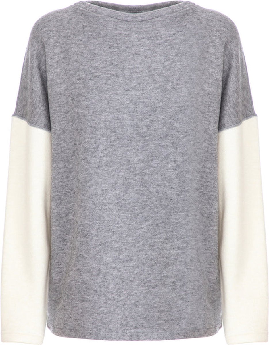 PIETRO Brunelli JUMPER THE COZY HOODIE GREY XL