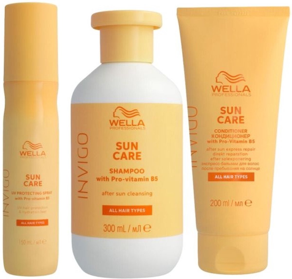 Wella Invigo After Sun Triple Set - 300+200+150ml