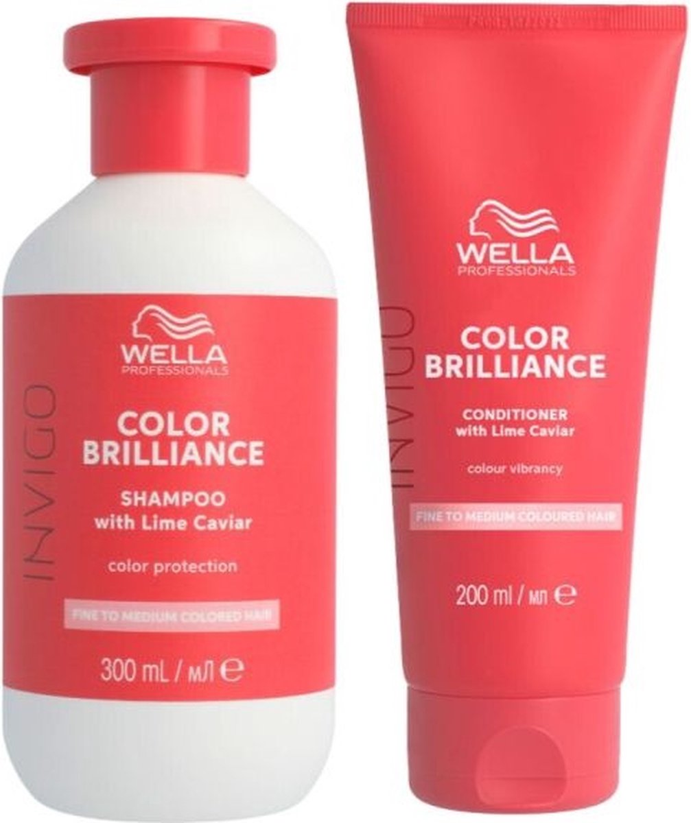 Wella Color Brilliance Fine Duo Set - 300+200ml