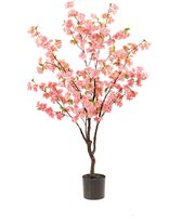 Emerald - Kunstboom Kersenbloesem 135cm roze - Kunstplanten voor binnen