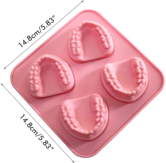 2 Stuks, 3D, Voor Chocolade, Was, Gelei, DIY