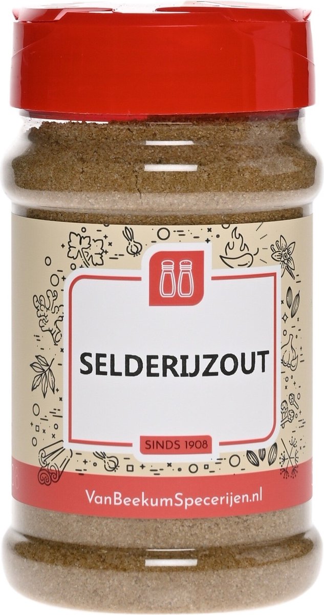 Goedkoopste Van Beekum Specerijen - Selderijzout - Strooibus 300 gram