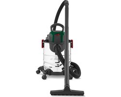 PARKSIDE® Nat-/droogzuiger 1.300 W - Bouwstofzuiger - Zuigvermogen: 200 airwatt - Inhoud: 12 l - Multifunctioneel reinigingsapparaat - Ook als ventilator of voor het opzuigen van water inzetbaar - Eenvoudig te legen roestvrijstalen container