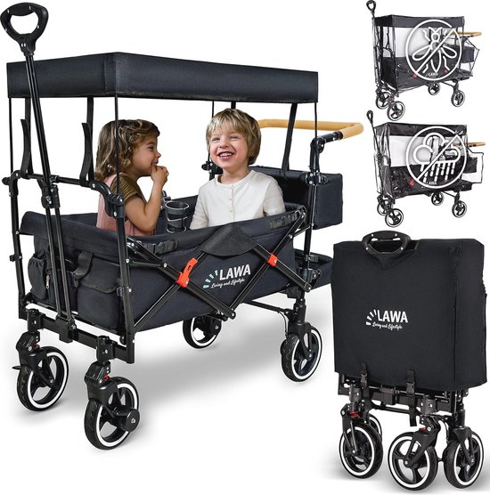 Fuxtec Bollerwagen FX-CT350 (faltbar) in grau für 99,99