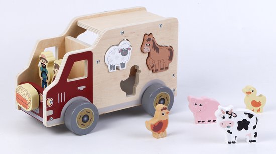Vormenauto Boerderijdieren van Fisher Price — afbeelding 5