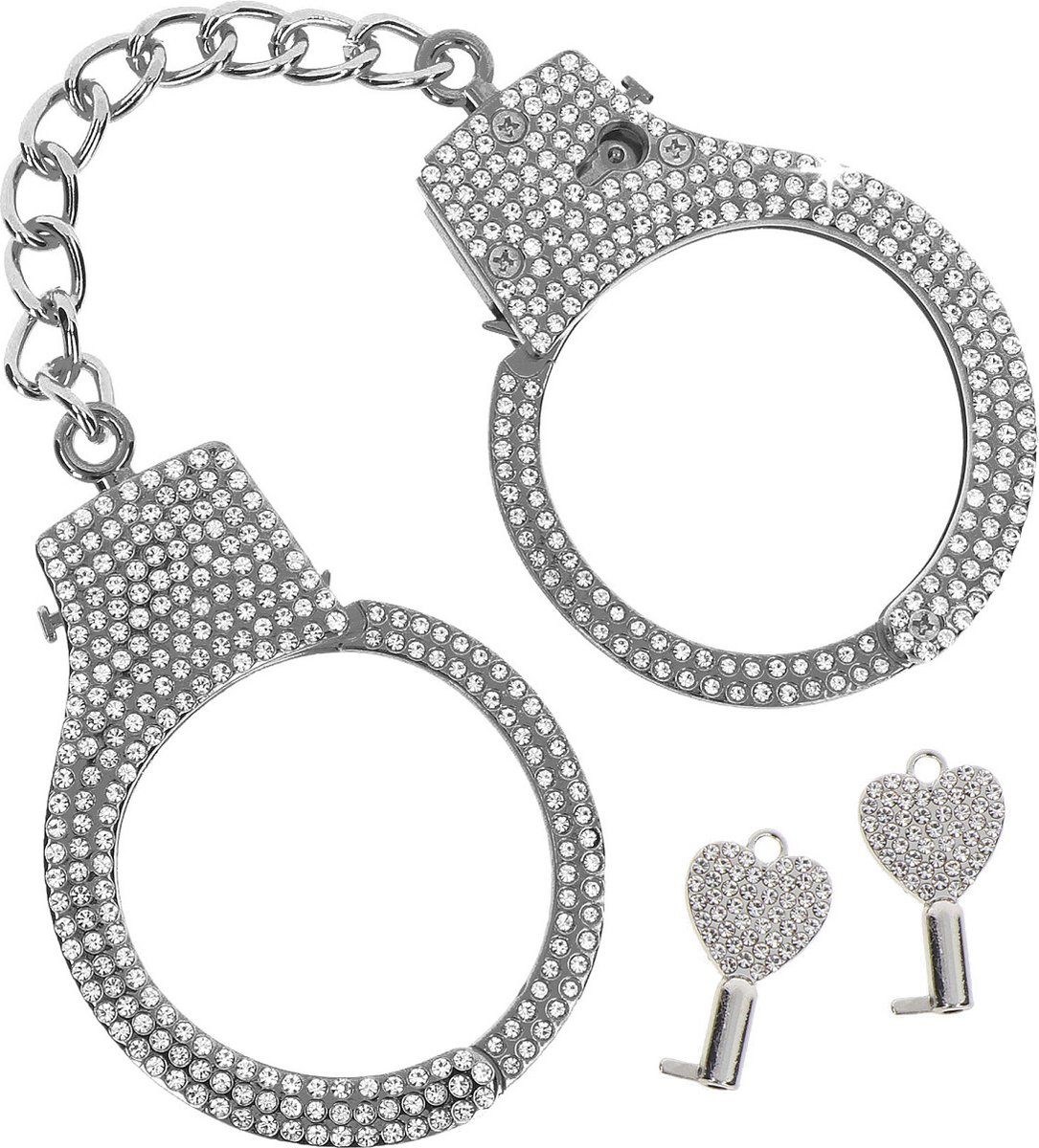 Goedkoopste Diamond Wrist Cuffs Silver
