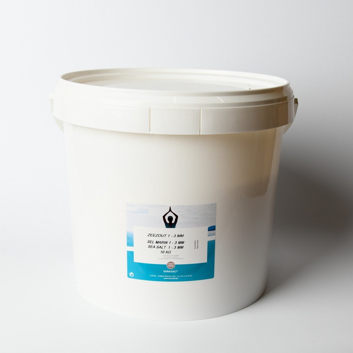 Goedkoopste Sanasalt Badzout 1-3mm 10KG - Sanasalt - Wellness