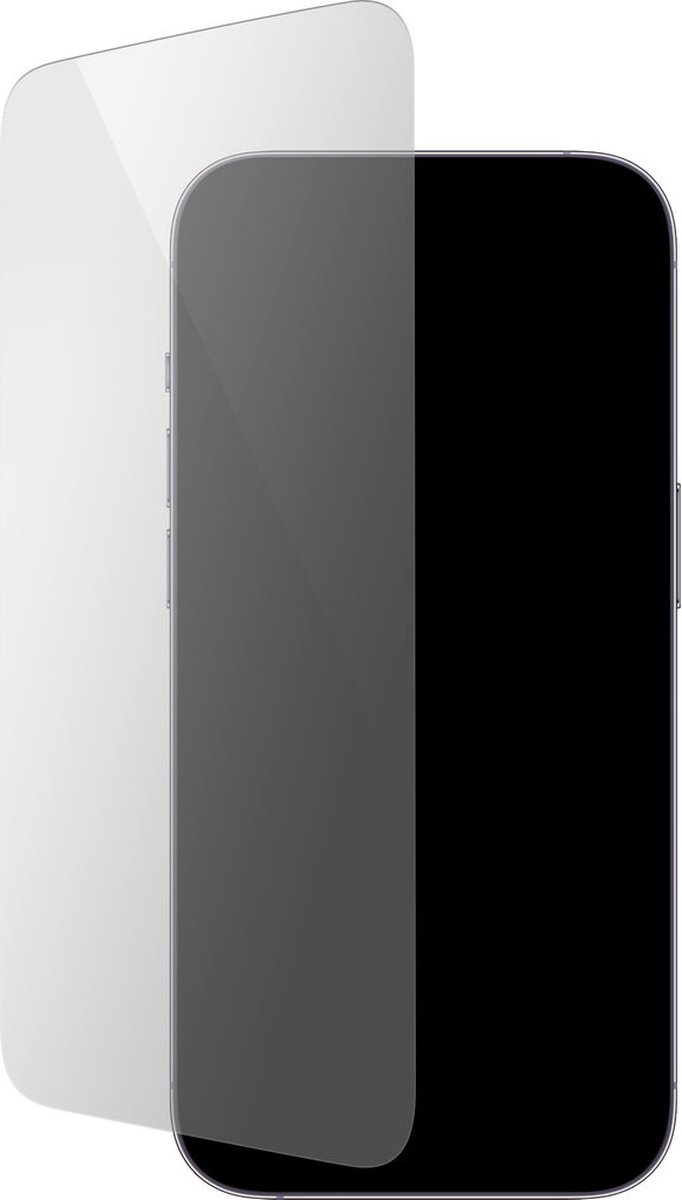 Mobiparts Screenprotector geschikt voor Apple iPhone 16 - Gehard Glas - Anti-bacterieel -