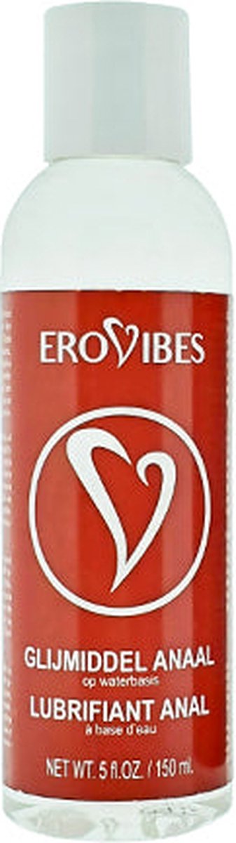 Goedkoopste Erovibes - Glijmiddel Anaal - Anaal Glijmiddel - Waterbasis - Voor Vrouwen & Mannen - 150 ml