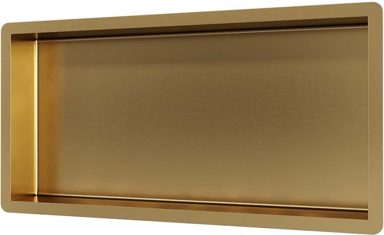 Foto: Brauer gold edition inbouwnis 60x30cm pvd geborsteld goud