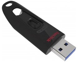 SANDISK Cruzer Ultra - USB-stick - USB 3.0A - 64GB