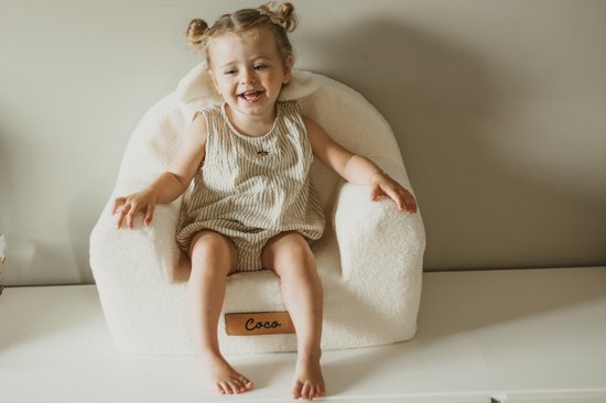 Kinderfauteuil ~ Teddy Wit van Lusanna — afbeelding 4