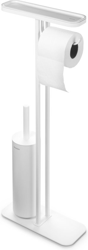 Toiletbutler Badkamerplank Hygiënische Toiletrolhouder - Stabiel Anti
