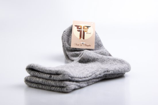 100% schapenwollen sokken, extra dik en warm, natuurlijke sokken, Made in Germany, maten 35-50, naturel, 39-42 EU