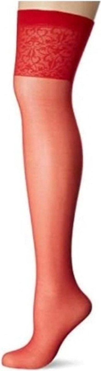 Goedkoopste Fiore - Vesper - Kousen - 20 denier - Rood M