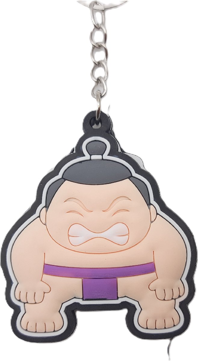 Sleutelhanger Sumo Paars | Japan Kawaii Kuties