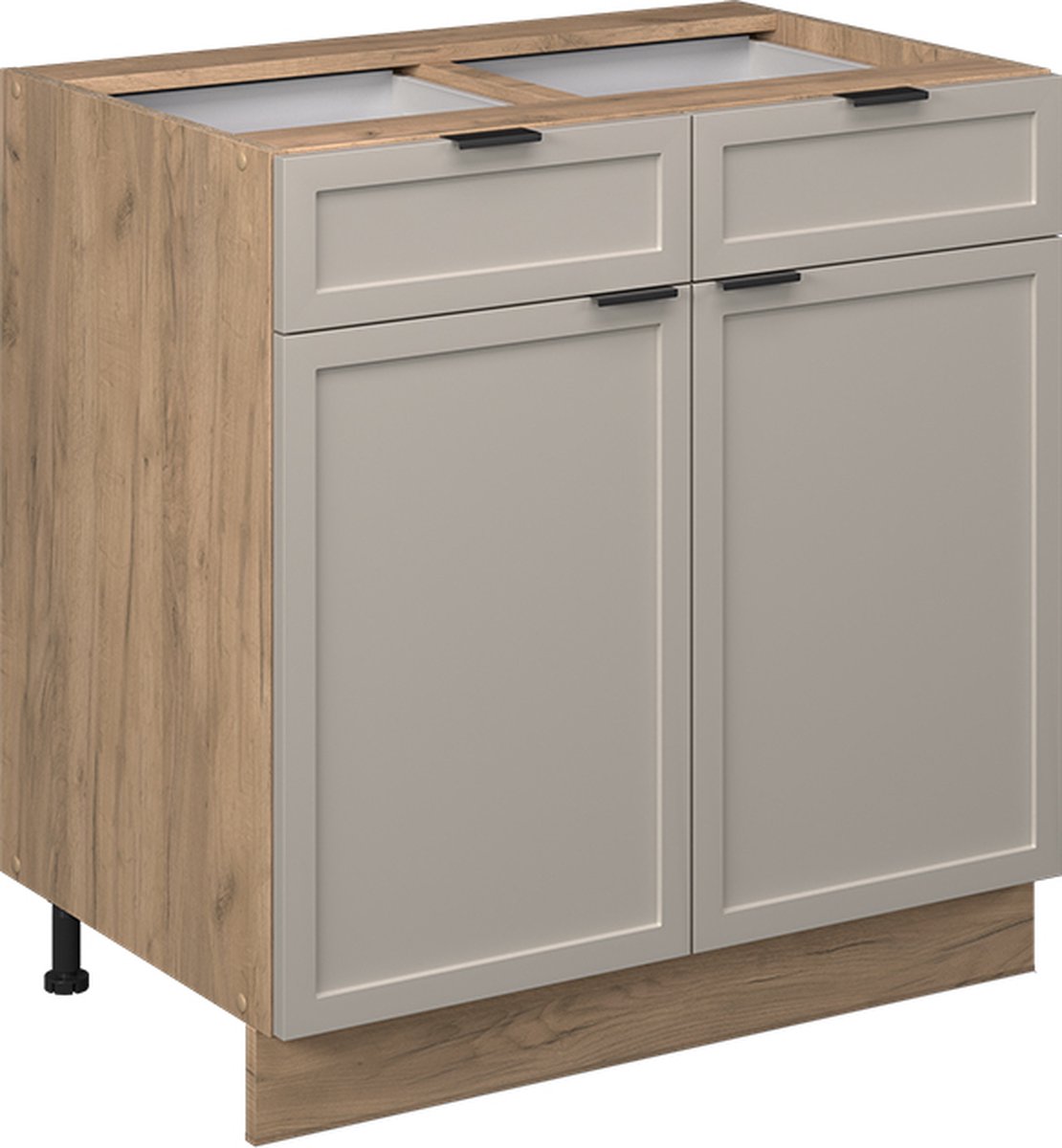 Vicco Fame-Line Onderkasten – 80 cm zonder werkblad GrijsBeige