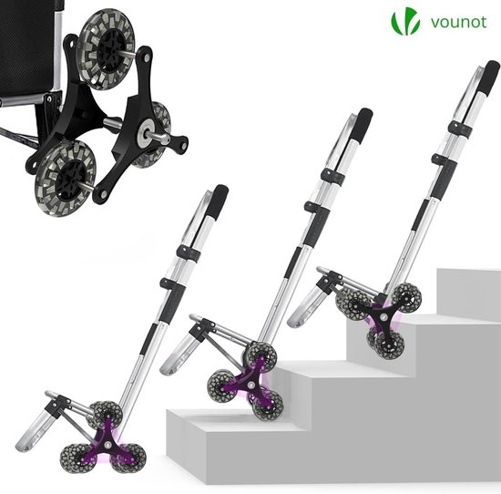 Boodschappentrolley met 6 wielen van aluminium - waterdicht geïsoleerd vak -... | bol