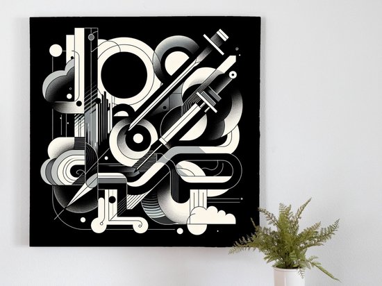 Kunstprint | Wanddecoratie | Dibond | 80 × 80 cm