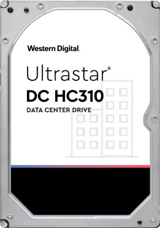 Western Digital Ultrastar DC HC310 HUS726T4TAL5204 interne harde schijf 4 TB 7200 RPM 256 MB 3.5" SAS — afbeelding 2