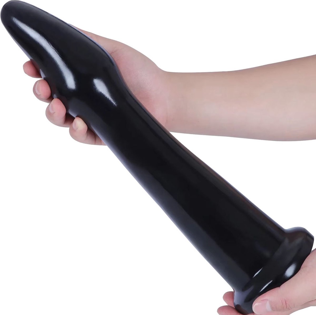 Goedkoopste Enorme anale buttplug - Anus stretcher - Mega - Speculum - Expander - 37.4CM Hoog - 7.6CM Breed - Siliconen - Zuignap