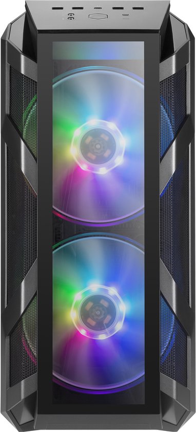 ATX Semi-tower Box Cooler Master MCM-H500M-IHNN-S00 Black
