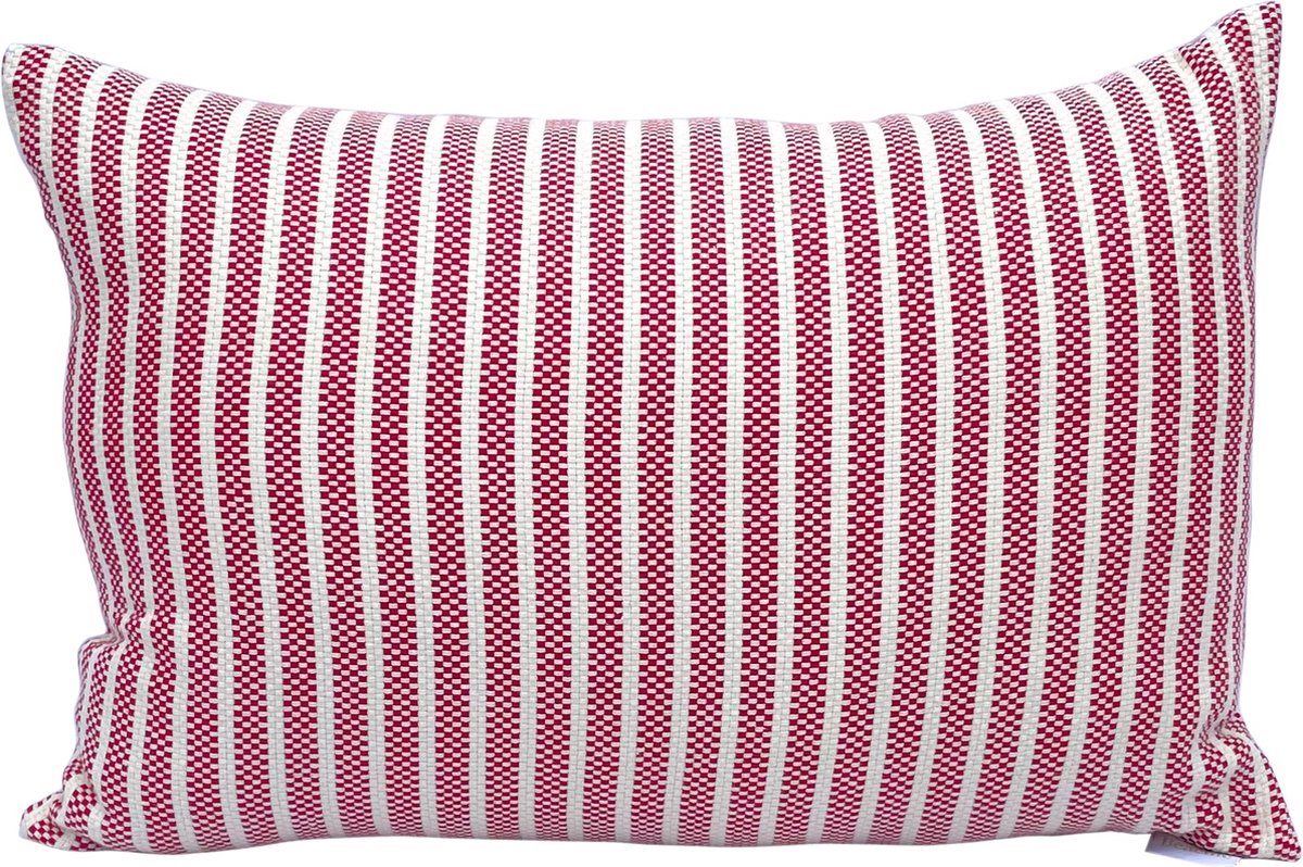 Beachie Nice rood 60 x 40 cm Kussenhoes zonder vulling