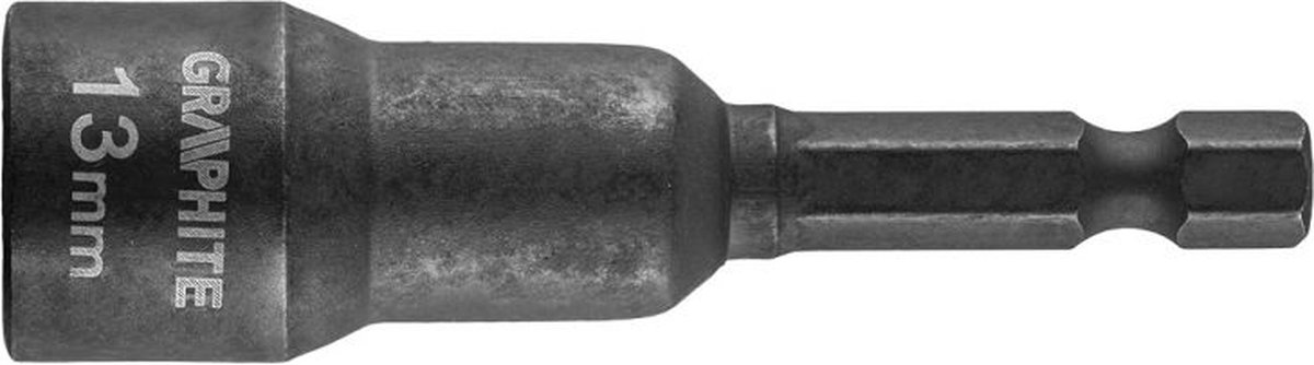 Magnetische dopsleutel bit - 13mm - 1/4" - S2 staal