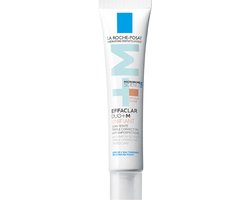 La Roche-Posay Effaclar DUO +M Unifiant Medium Dagcrème - Egaliserende Crème - voor Vette, Onzuivere Huid met Neiging tot Acne -Medium Tint - 40ml