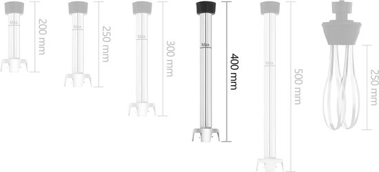 Mixstaaf - 400 mm - Royal Catering — afbeelding 3