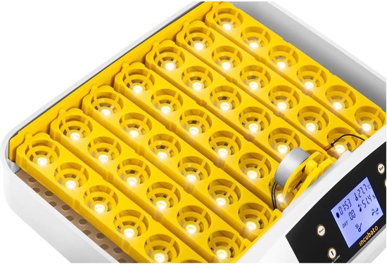 incubato - Broedmachine - 42 eieren - geïntegreerde skid lamp - volautomatisch