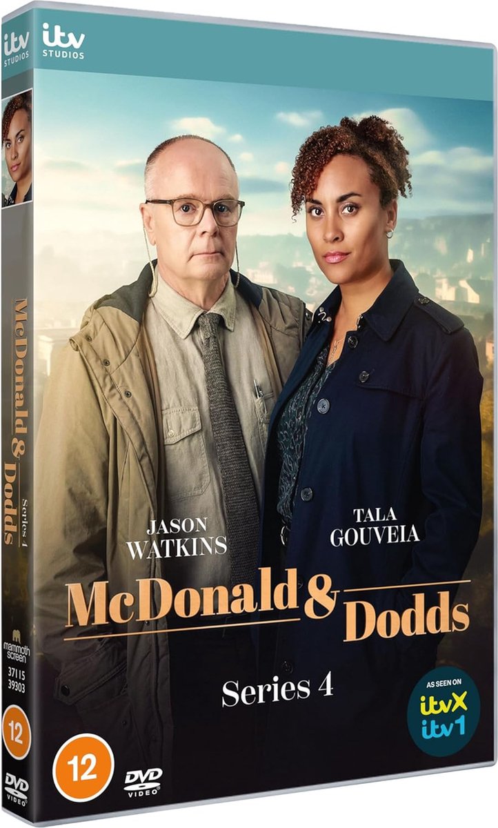 McDonald & Dodds: Seizoen 4 - DVD - Import