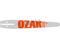 Zaagblad OZAKI pro steel voor STIHL lengte 12" - 30 cm. Aansluiting C steek: .1/4 .043 (1,1 mm). 64 schakels
